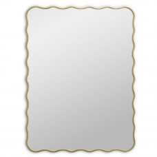 Зеркало в золотой волнистой раме Fancy Gold (Фэнси) Smal 60*80 см